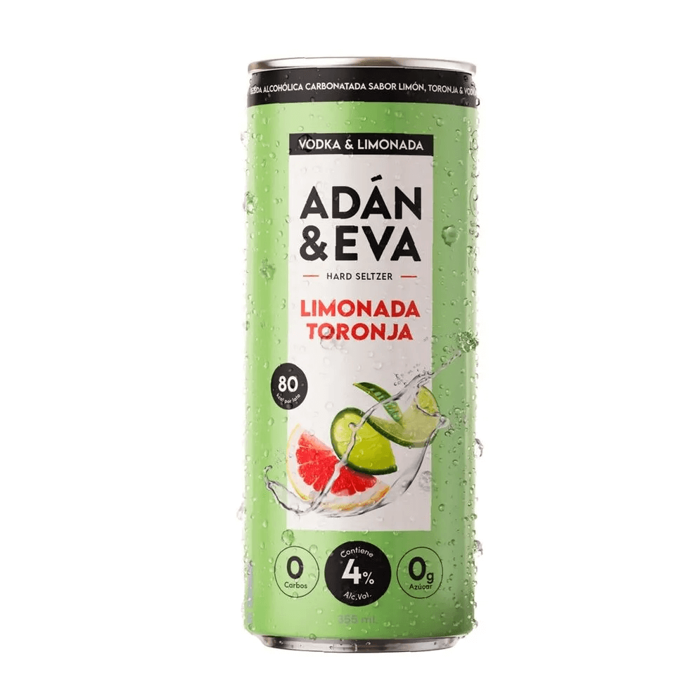 Adan Y Eva Limonada Toronja Hard Seltzer 355 Ml