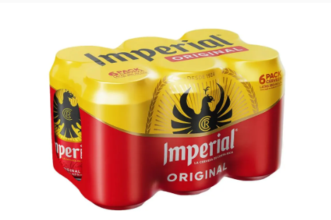Imperial Original Cerveza Lata 6 Pack 355 Ml