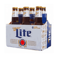 Miller Lite Beer 6 Pack 330 Ml Glass