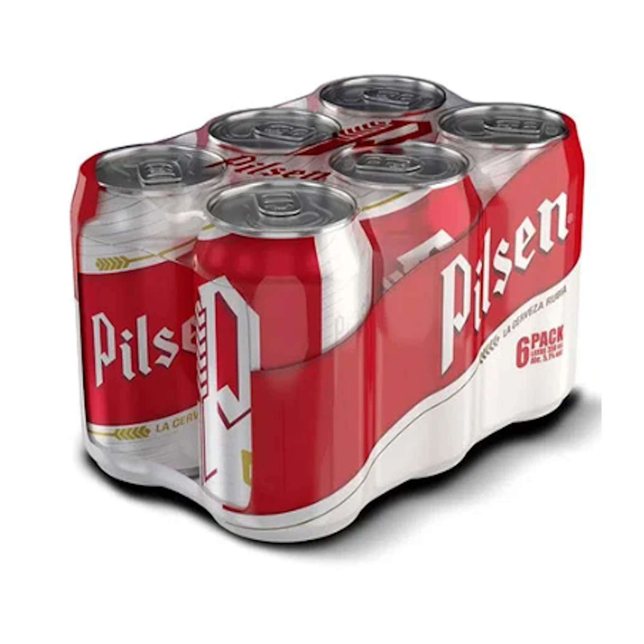 Pilsen Cerveza Lata 6 Pack 355 Ml