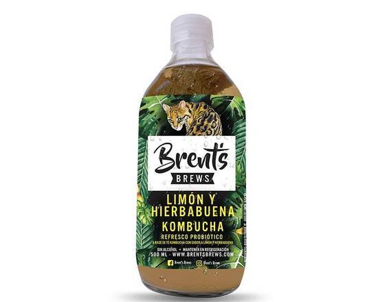 Kombucha Limon Y Hierba Buena