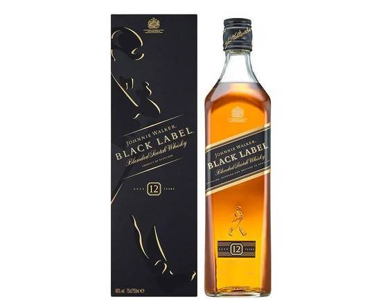 Johnnie Walker Whisky Black Label 12 Years 1000 Ml