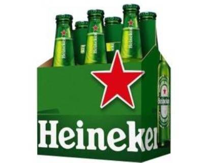 6 Pack Cerveza Heineken 330Ml Vidrio