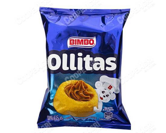 Bimbo Ollitas Rellenas De Dulce De Leche (65 g)