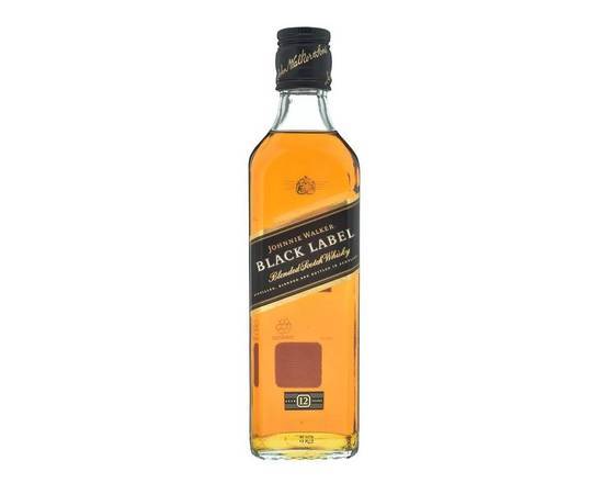 Johnnie Walker Whisky Black 12 Años (375 ml)