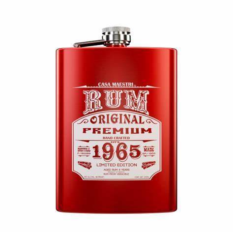 Casa Maestri Rum Flask 200Ml