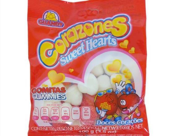 Gomitas Corazones Dulces Guandy 100G
