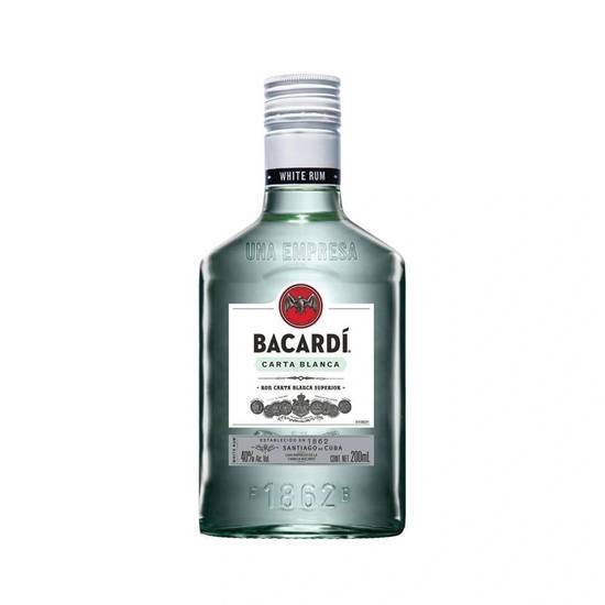 Bacardí Ron Blanco (200 ml)