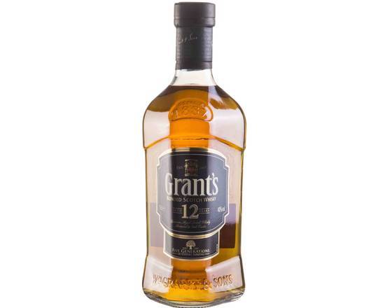 Grants 12 Años Blended Whisky 750Ml