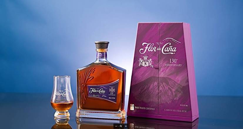 Flor De Caña 20 Años 130 Aniversario 750Ml