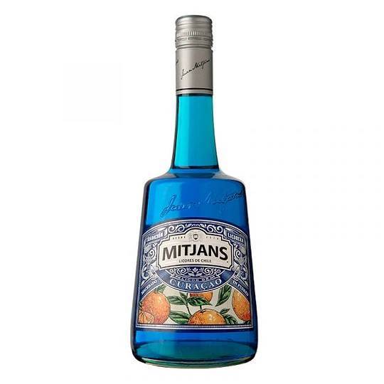 Blue Curacao Mitjans 750Ml