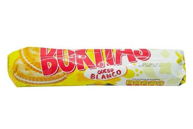 Galleta Bokitas Queso Blanco Tubo 144 Grs