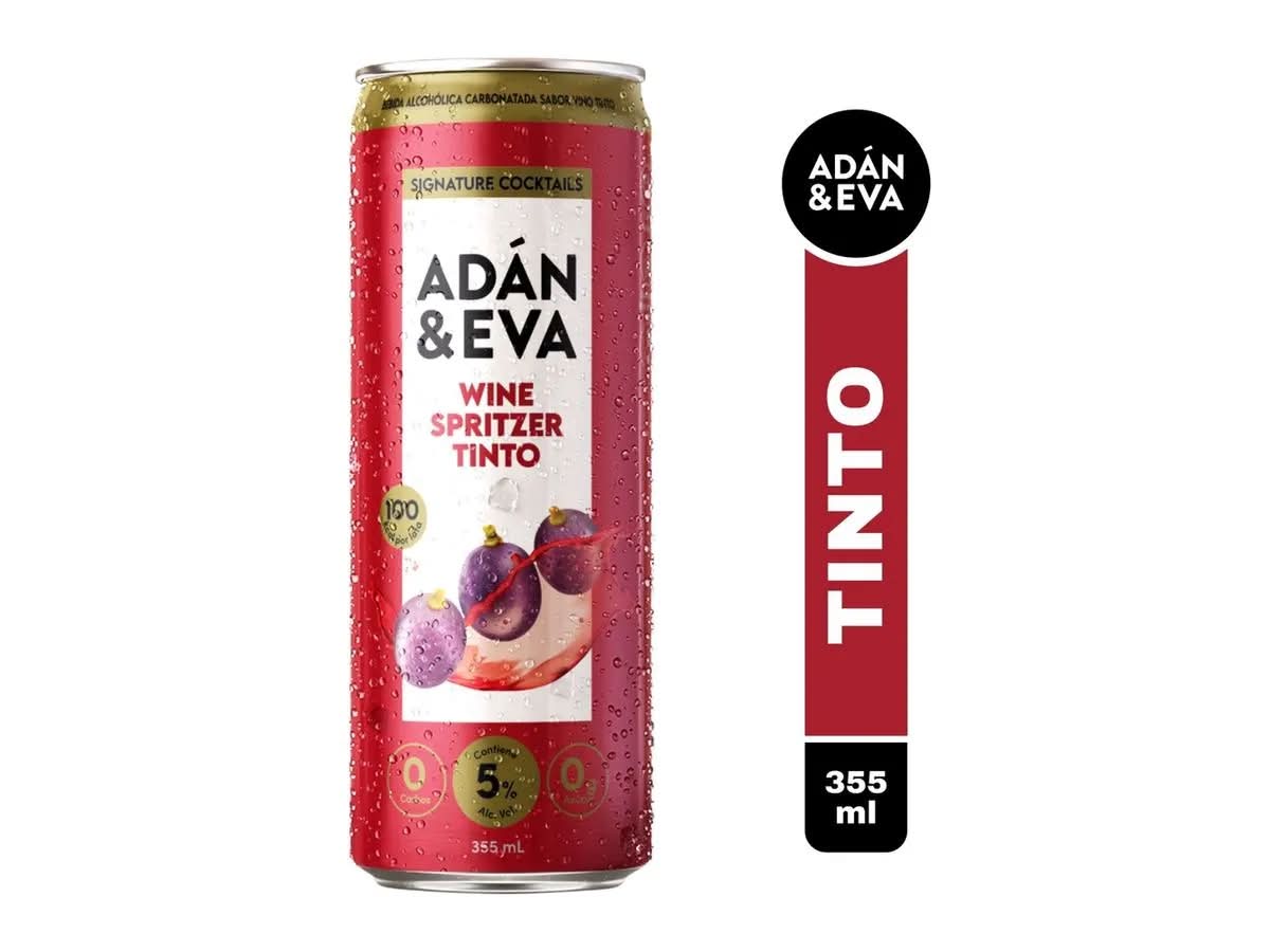 Bebida Adán y Eva Wine Spritz Tinto - 355 ml