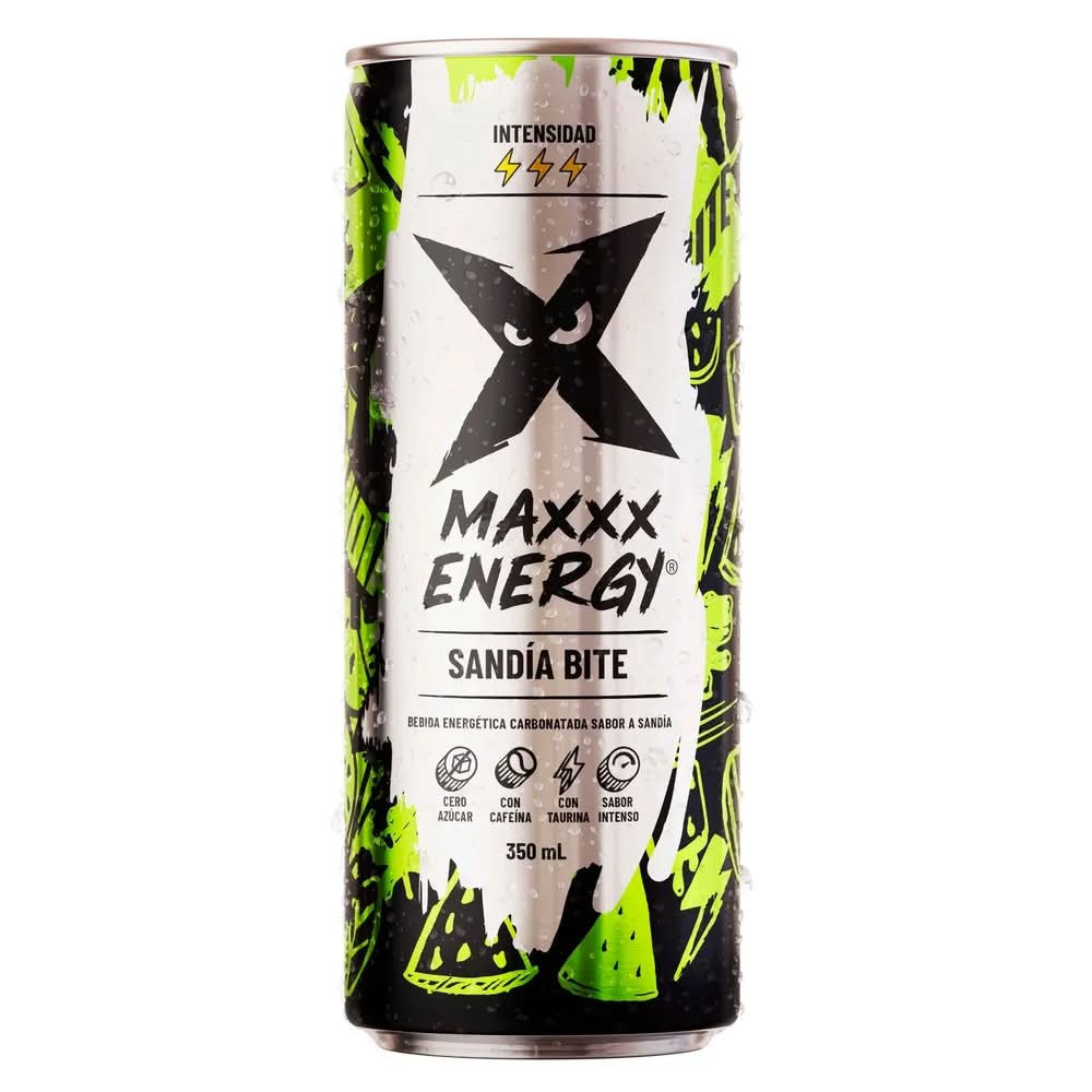 Bebida Maxx Energy Sandia Bite 350ml