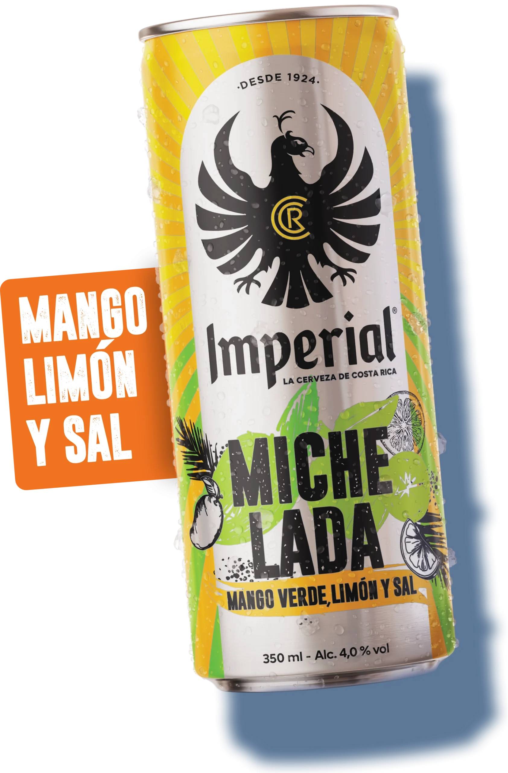 IMPERIAL MICHELADA MANGO VERDE, LIMON Y SAL 350ML