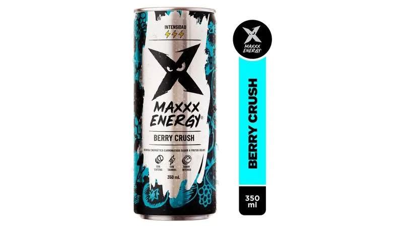 Bebida Maxx Ennergy  Berry Crush 350Ml