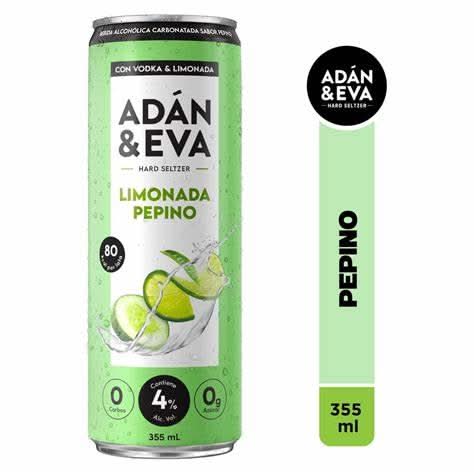 BEBIDA ADAN Y EVA LIMONADA Y PEPINO 355ML