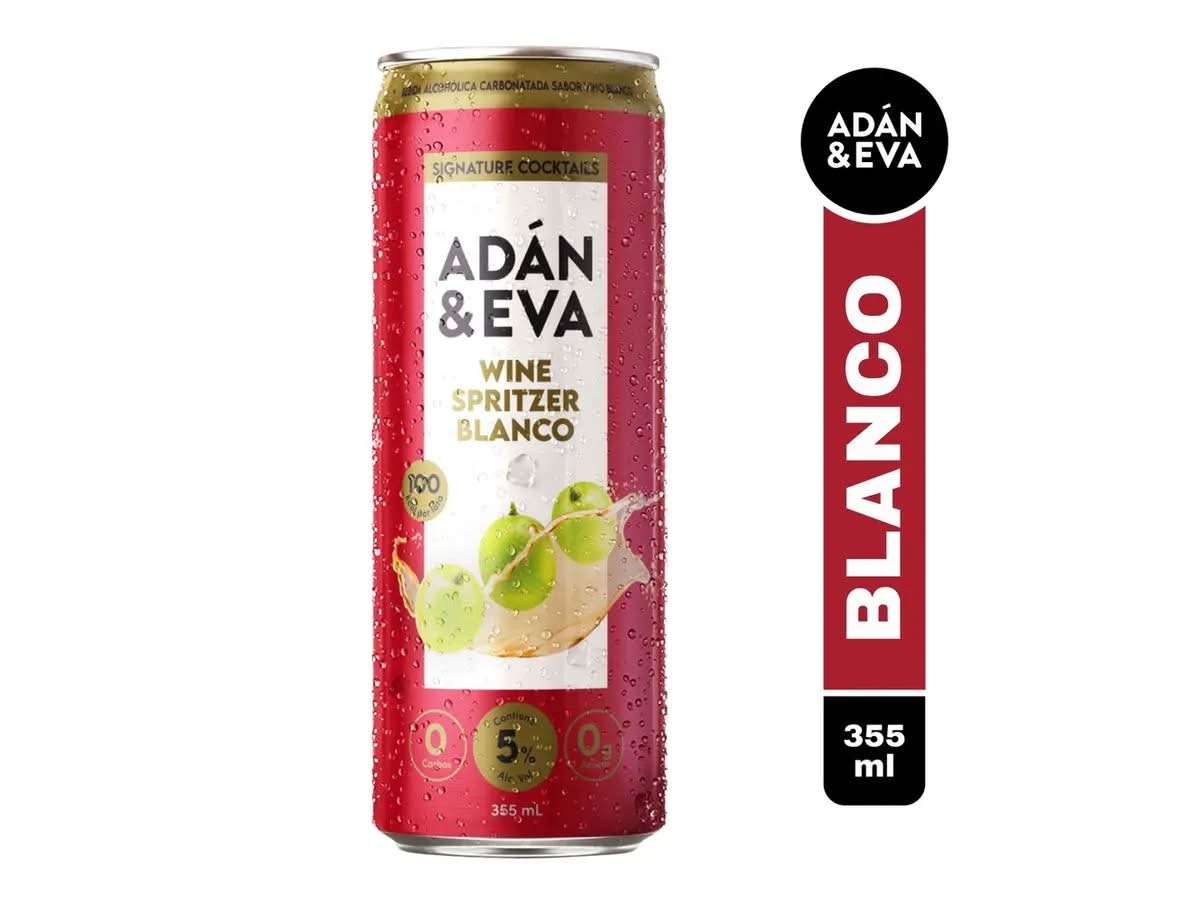 Bebida Adán y Eva Wine Spritz Blanco - 355 ml